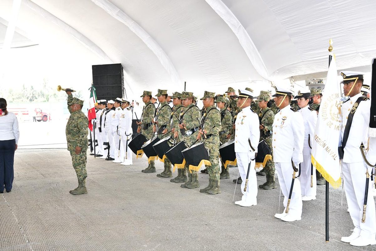 Conmemoran Día de la Marina Nacional, con reconocimiento a estrategia encabezada por Gobierno del Pueblo a favor de un Tabasco seguro