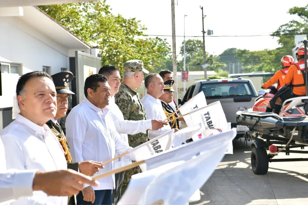 Gobierno del Pueblo refrenda compromiso con seguridad de las y los tabasqueños; pone en marcha operativo “Vacaciones Seguras”