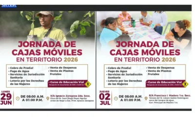Anuncian Jornadas de Cajas Móviles en Comalcalco del 13 al 16 de abril