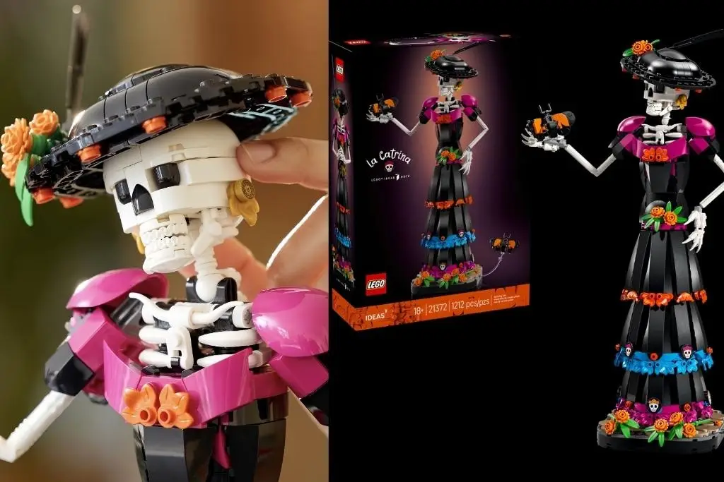 LEGO lanza set coleccionable de La Catrina inspirado en el Día de Muertos