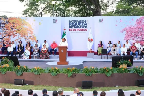 Ovidio Peralta destaca avances del Gobierno de Tabasco