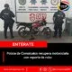 Detienen a motociclista con alteración en el número de serie del motor en Comalcalco