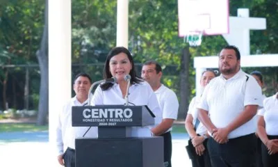 Continúan trabajos de bacheo en vialidades de Centro durante el fin de semana